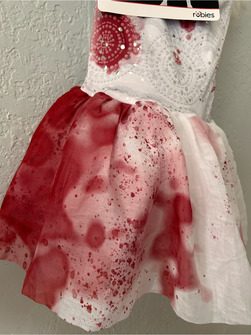 Rubies ABIGAIL Horror Halloween Costume Girls Medium Size 7/8 Bloody Ballerina - Picture 2 of 5